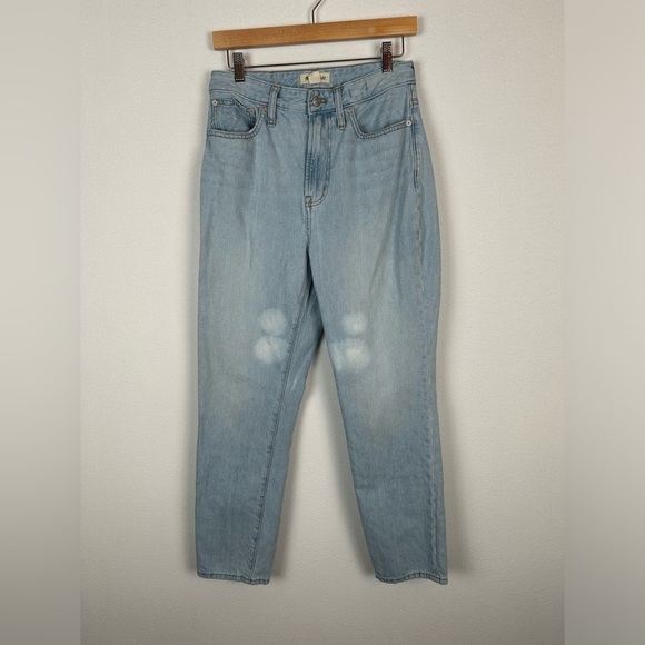 Madewell The Curvy Perfect Vintage Jean in Fitzgerald Wash 27 - Picture 5 of 15